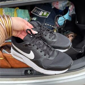 Nike Black and White Athletic Shoes